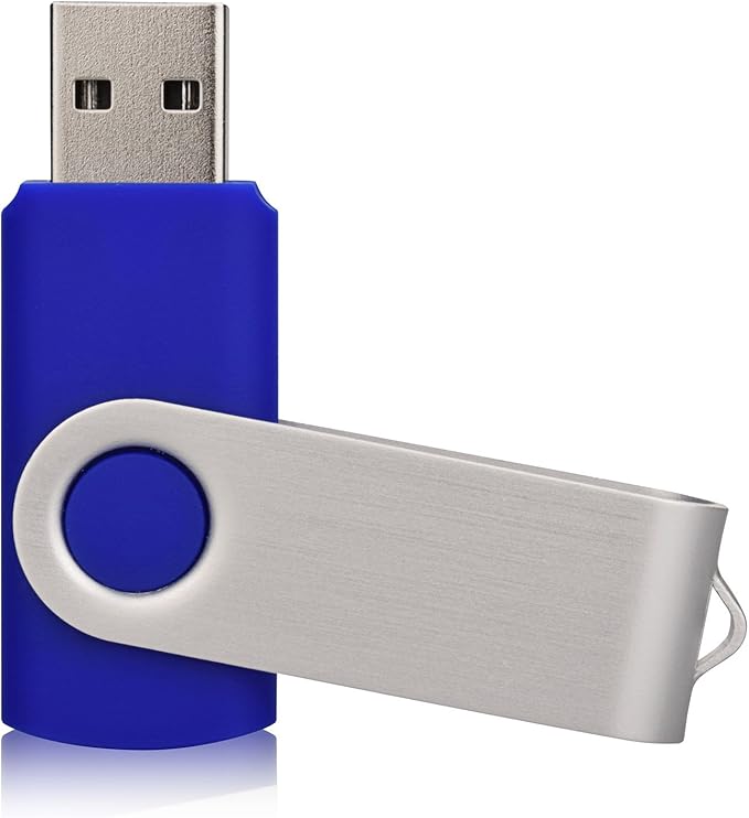 20 Pack 16GB USB Flash Drives - 2.0, Blue