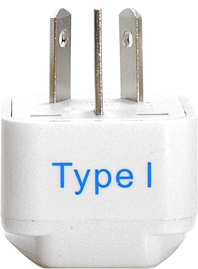 Ceptics Adapter Plug Set for World Wide International Travel Use - Grounded Safe - Works with Cell Phones, Chargers, Batteries, Camera, and More