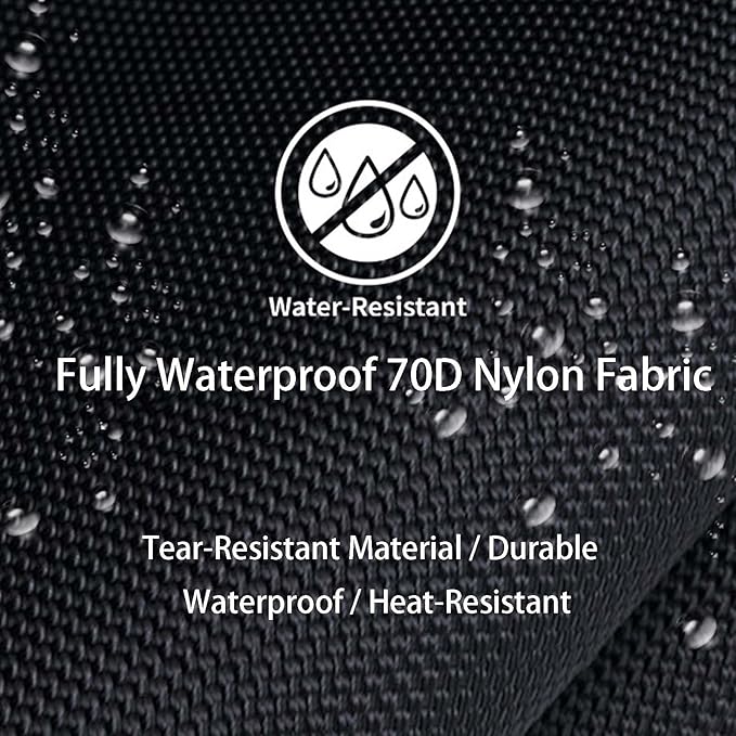 Vacuum Compression Travel Bag, Waterproof Zipper, Space Saver Packing Cube with One-Way Valve & Handle, Durable TPU Polyester Material, for Luggage & Backpack (1 bag 1 pump)