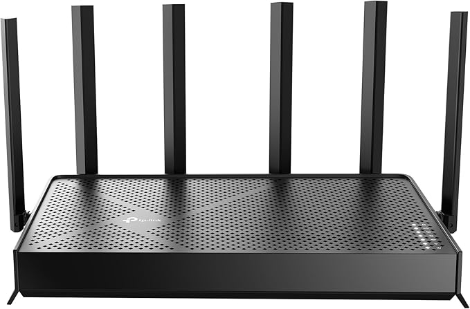 TP-Link Tri-Band BE9700 WiFi 7 Router Archer BE600 | 10G WAN/LAN +2.5G WAN/LAN +3× 2.5G LAN Ports, New 320Mhz Channel | Covers up to 2,600 Sq. ft and 120 Devices|VPN, HomeShield for Network Security