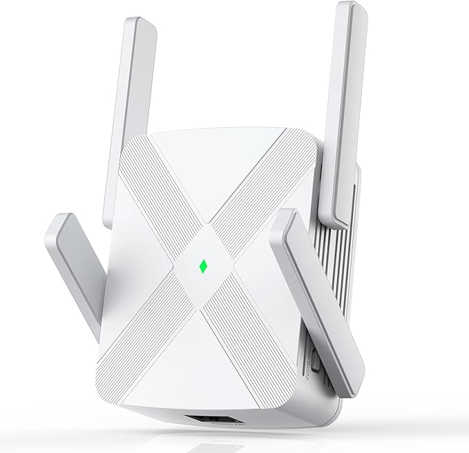 2024 Release WiFi Extender, WiFi Extender Signal Booster for Home Cover up to 10000sq.ft & Dual Band 2.4G&5G Advanced Technology, 1200Mbps WiFi Repeater with Ethernet Port up to 45 Devices