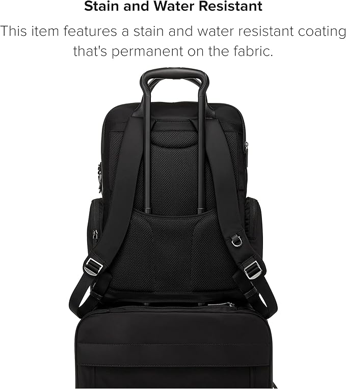 TUMI - Voyageur Atlanta Backpack - Travel Backpack for Women - For Business, Commute - Holds Up to 17" Laptop - Black & Gunmetal Hardware