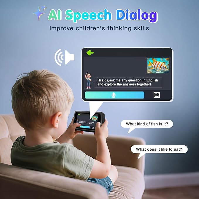 AI Digital Camera, WiFi Cameras for Photography with Object Recognition, Compact Point and Shoot Digital Camera with Dual Lens, Flash, 3.6" Touch Screen, Gift for Kids Teens