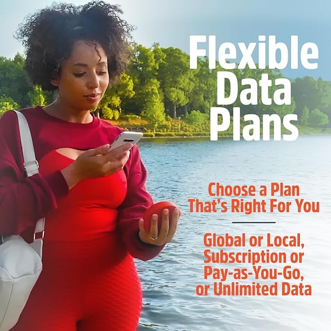 SIMO Solis Hero 4G LTE Hotspot, Includes Lifetime Data (12GB Per Year) and 10GB Global Data, Access Multiple Carriers, Internet in 140+ Countries, No Contract, Mobile Wi-Fi for Travel