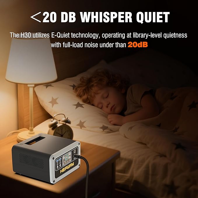 H30 Portable Power Station,300W LiFePO4 Battery,288Wh Solar Generator,2 AC 120V Outlets,PD 100W USB-C Output, 90000mah Power Bank for Hurricane Emergency Outdoor Camping RVs Home Use (Gray)