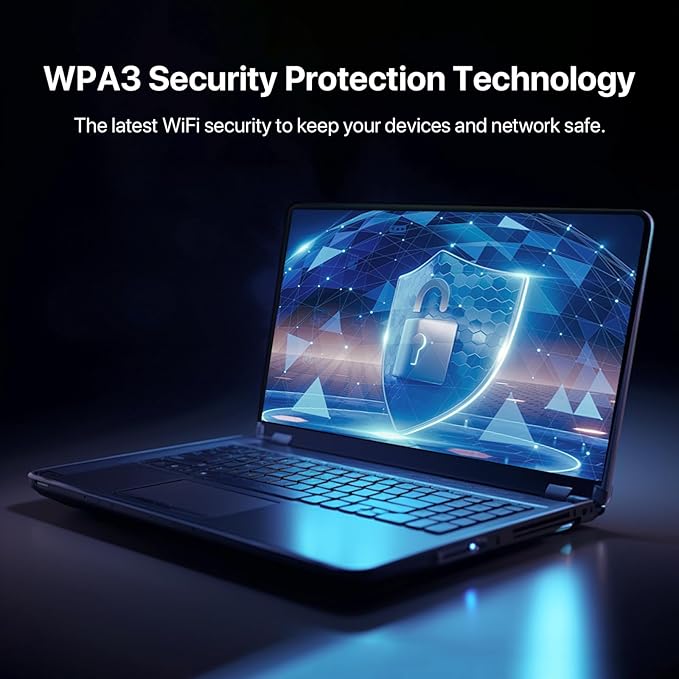 Tenda AX1500 WiFi 6 Router (RX2L Pro)- Smart Dual Band Gigabit WiFi Routers for Home, Vertical Design with 4 GE Ports, Long Range Coverage, VPN Support, WPA3, Easy Setup & Parental Controls