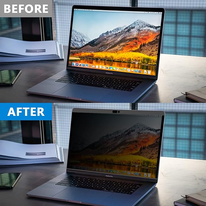 Magnetic Macbook pro 13 inch privacy screen Protector,Removable Privacy Screen Filter for MacBook Air 13 inchs(2016-2022,M1),-Anti-Spy/Anti Fingerprint/Anti Blue Light/Anti-Glare/Bubble Free