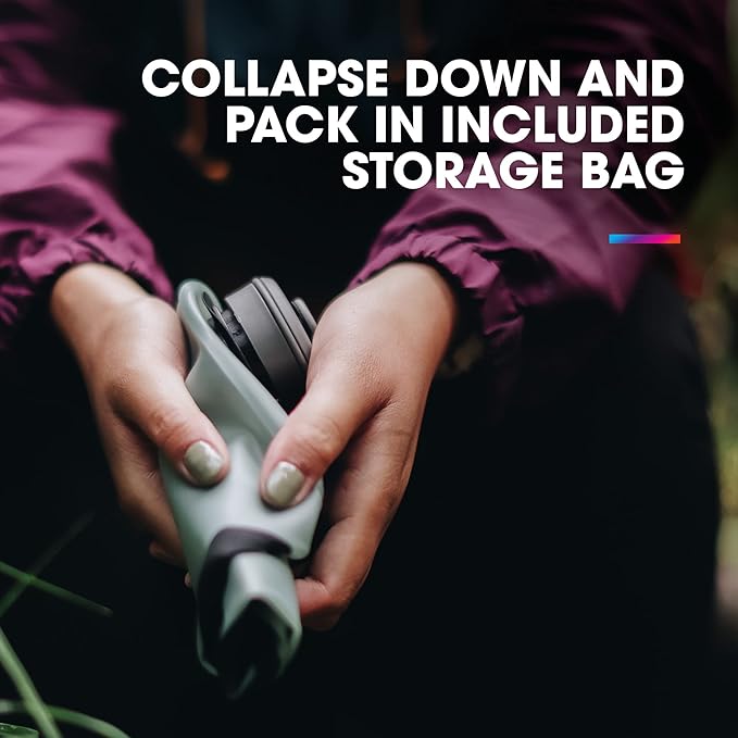 HydraPak Seeker - Collapsible Camping Water Storage (2L, 3L, 4L, 6L, 10L) - BPA & PVC Free, Hydration Reservoir Bag, Leak Proof