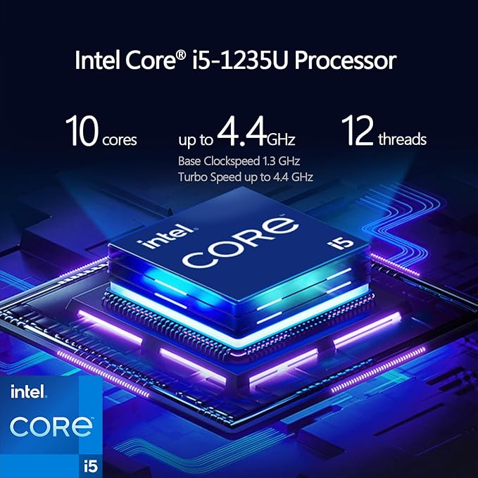 HP 250 G9 15" FHD Business Laptop, Microsoft Office 365 Included, Intel Core i5-1235U 10-core Processor, 16GB RAM, 1TB SSD, Ethernet Port RJ-45, SD Card Reader, Wi-Fi 6, Windows 11 Pro, WOWPC USB