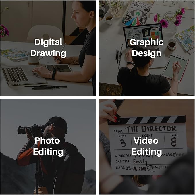 HUION Keydial Mini Bluetooth Programmable Keypad with Dial 5 Keys Anti-ghosting 18 Customized Keys, Wireless Shortcut Keyboard for Drawing Tablet, PC, MacBook, Surface Pro, Laptops