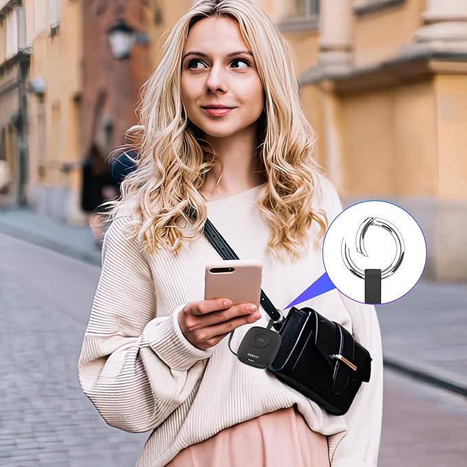 Small Portable Charger 5000mAh,iWatch Wireless Charger Mini Power Bank with Built-in Cable,Travel Keychain Charger for Apple Watch 10/9/Ultra2/8/Ultra/7/6/Se/5/4,iPhone 17/16/15/14/13/12,Android Phone