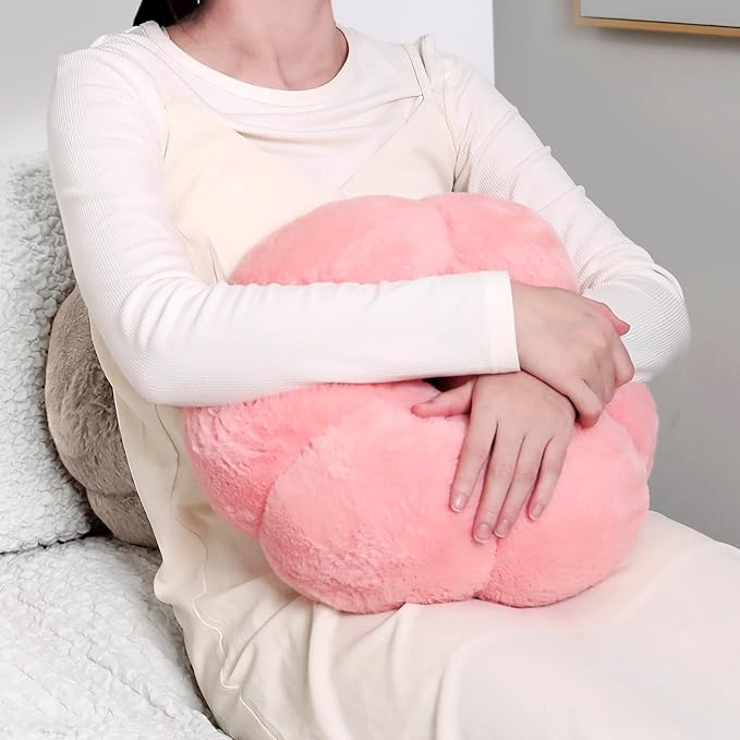 CreaDream Pumpkin Tablet Pillow Stand Holder for Kindle iPad, Adjustable Phone Pillow Stand for Lap Bed with Detachable Snack Bowl, Compatible with 4.7"-13" Tablet, iPad, iPhone, Samsung Tabs, Kindle