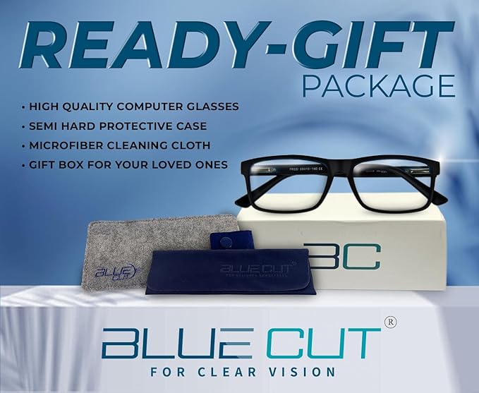 Blue Light Blocking Glasses For Men/Women Anti-Fatigue Computer Monitor Gaming Glasses Reduce Eye Strain Game Glasses