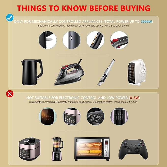 220v to 110v Travel Voltage Converter: International Universal Voltage Converter US to Europe Power Strip Plug Transformer - 2000W Electric Hair Dryer Step Down Outlet Converters for European UK EU