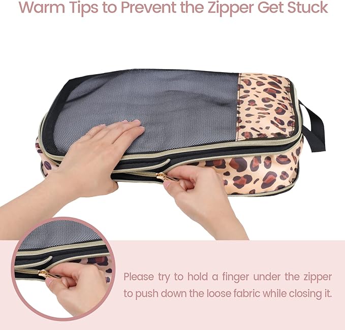 Cambond Compression Packing Cubes for Travel Women - Travel Bags Luggage Organizers Travel Essentials Compression Cubes for Travel Carry on Suitcases Organizer