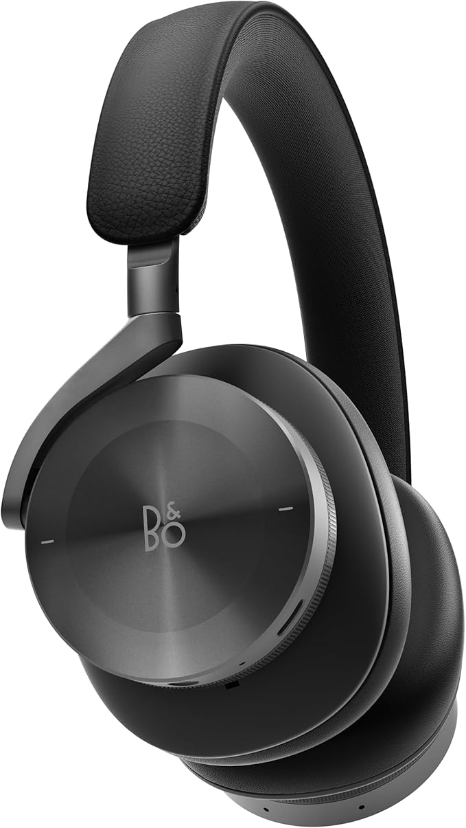 Bang & Olufsen Beoplay H95 Premium Comfortable Wireless Active Noise Cancelling (ANC) Over-Ear Headphones with Protective Carrying Case, Black