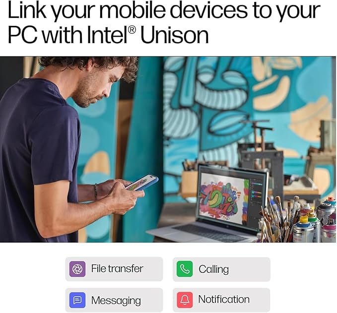 HP Envy 17.3" Business Laptop, FHD Touchscreen, Intel Core Ultra 7 155U, Lightweight, HDMI, Thunderbolt 4, IR Camera, Wi-Fi 7, Windows 11 Pro, 16GB DDR5 RAM, 1TB SSD