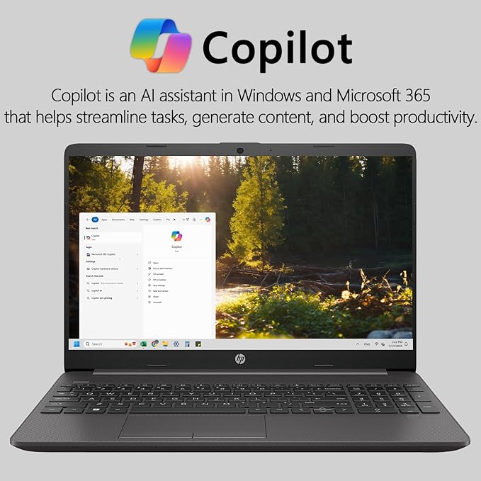 HP 250 G9 15" FHD Business Laptop, Microsoft Office 365 Included, Intel Core i5-1235U 10-core Processor, 16GB RAM, 1TB SSD, Ethernet Port RJ-45, SD Card Reader, Wi-Fi 6, Windows 11 Pro, WOWPC USB