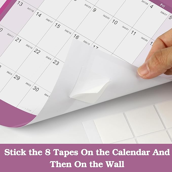 2026 Yearly Wall Calendar - annual calendar 2026, 2026 Yearly Wall Calendar&Planner with Thick Paper, January 2026 - December 2026, X Large, 34.7" x 22.8", 2026 Yearly Planner (Yearly Wall Calendar)