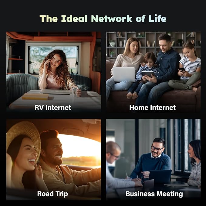 GlocalMe U3 4G LTE Mobile Hotspot Device with 30GB US/CA/MX Data 60 Days, Portable WiFi Hotspot for Travel in 200+ Countries, No SIM Card Needed, 10 Connected Devices, Pocket WiFi (U3 with 30GB)