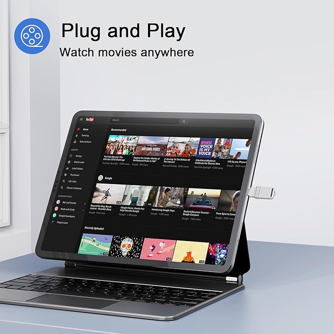 TOPESEL 128GB USB C Flash Drive Dual USB 3.0 A & Type C Thumb Drive UDP-Tech Waterproof Type C Portable C OTG Flash Drive for Computer Mac Smartphone Tablet