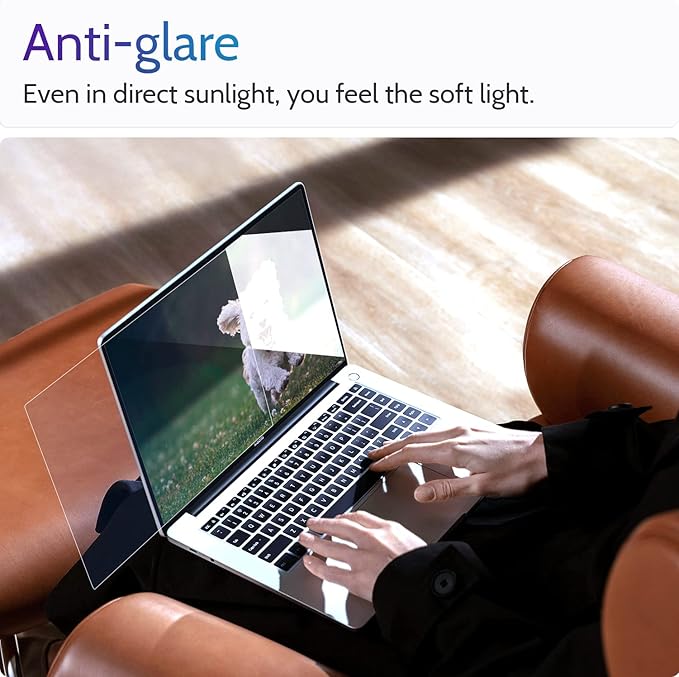 3 Pcs 16" Anti Blue Light Screen Protector Compatible With Lenovo Hp Dell Acer Asus Samsung etc Laptop-16:10 Aspect, 16 Inch Computer Monitor Glare Filter Uv Blocker Shield Cover Eye Protection Film