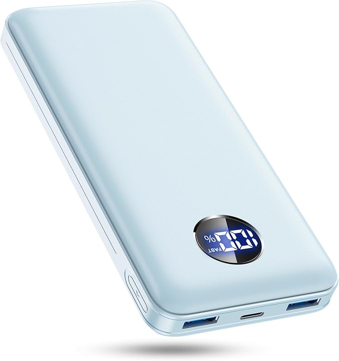 Portable Charger 40000mah Power Bank, USB-C (22.5W) Fast Charging Battery Pack Portable Phone Charger for iPhone 16 Pro/16/15/14/13 Series, Android Samsung Galaxy, Battery Bank for Travel Camping