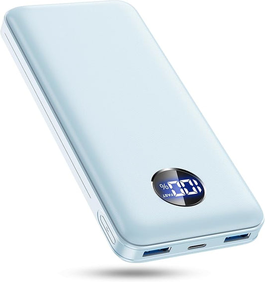 Portable Charger 40000mah Power Bank, USB-C (22.5W) Fast Charging Battery Pack Portable Phone Charger for iPhone 16 Pro/16/15/14/13 Series, Android Samsung Galaxy, Battery Bank for Travel Camping