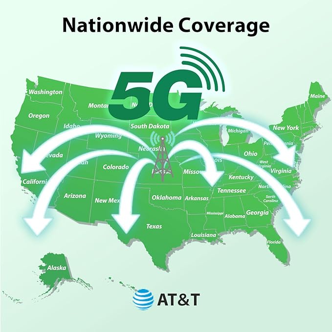 EIOTCLUB Unlimited Data Only SIM Card - 30Day | USA Coverage, 5G/4G LTE SIM Card Works with Routers, WiFi Hotspots, Laptops, Tablets, Phone | 3-in-1 SIM (No Contract)