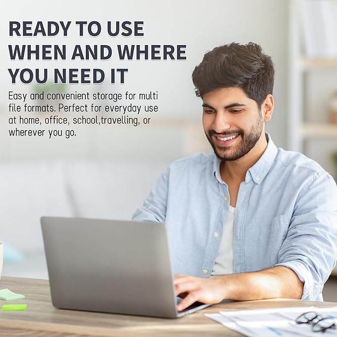 INLAND Micro Center Super Speed 256GB 2-Pack Ultra Flash Drive USB 3.0/USB3.1 Gen1 Memory Stick with Keychain Thumb Drive Photo Stick Jump Drive