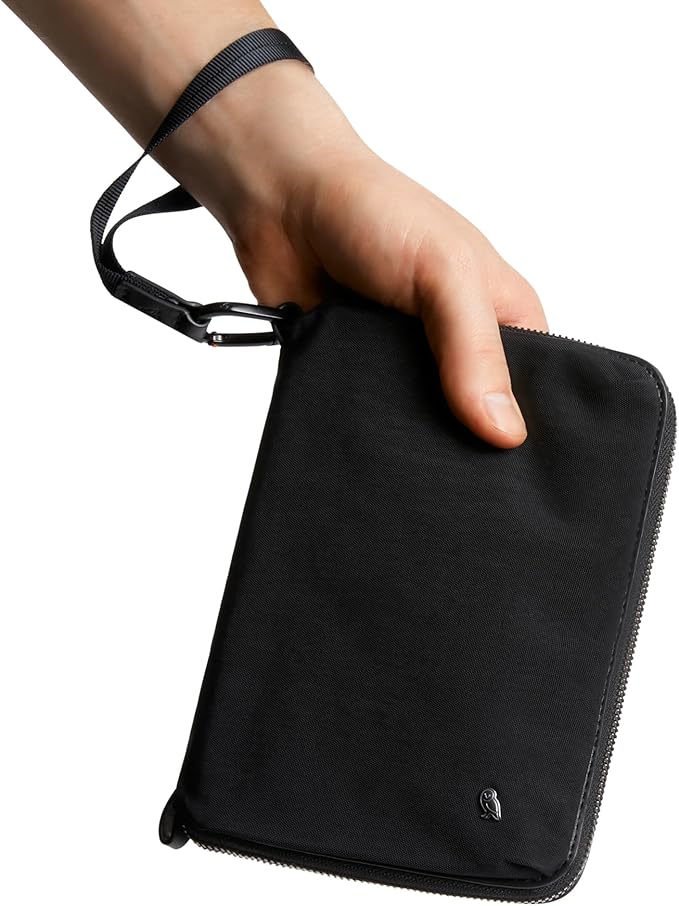 Bellroy Wonder Kit (tech and Travel Pouch with Internal Organization for Cables, Chargers, notebooks Medical Kits and More) - Raven