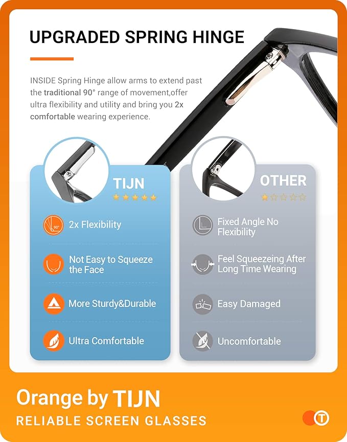 TIJN Blue Light Blocking Glasses for Women Men Clear Frame Square Nerd Eyeglasses Anti Blue Ray Computer Screen Glasses (Matte Burgundy)