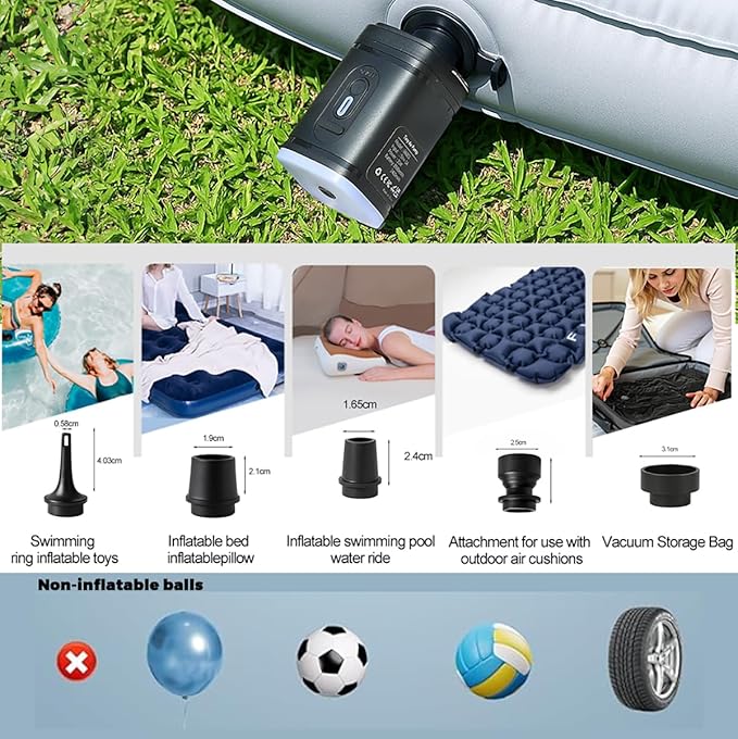 34L Vacuum Bags for Travel Luggage with Pump, Reusable Space Saver Waterproof Compression Bags for Suitcase,Backpack, Vacuum Seal Packing cube for Storage Organizer Cloth(1bag+1pump-34L)