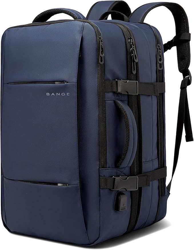 BANGE Travel Backpack,35L Carry on Backpack, Men Airline Approved Backpack, Expandable Business Laptop Daypack