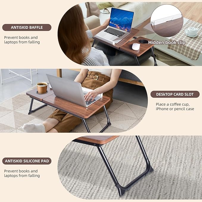 Wishacc Book Stand for Reading in Bed - Hands-Free Reading Companion for Bedtime Relaxation and Comfort