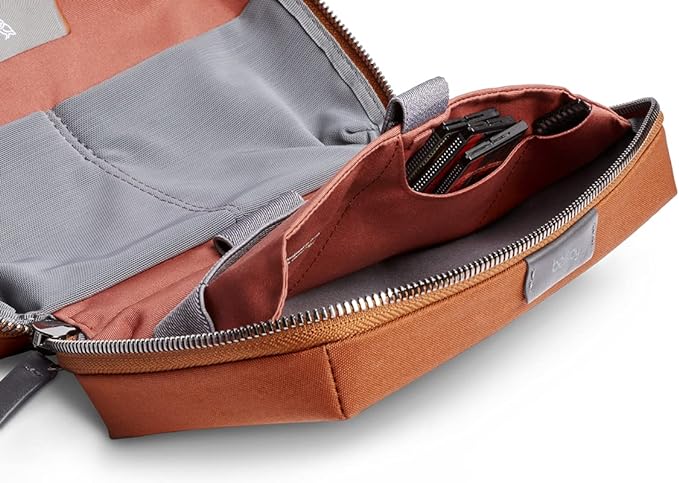 Bellroy Tech Kit (Tech Accessories Organizer Pouch, Zipper Closure Design, Stores Power Bank, Phone Charger, Cables & More, Internal)