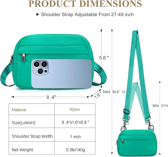 MAXTOP Small Crossbody Bags for Women Belt Bag Fanny Pack with Adjustable Strap