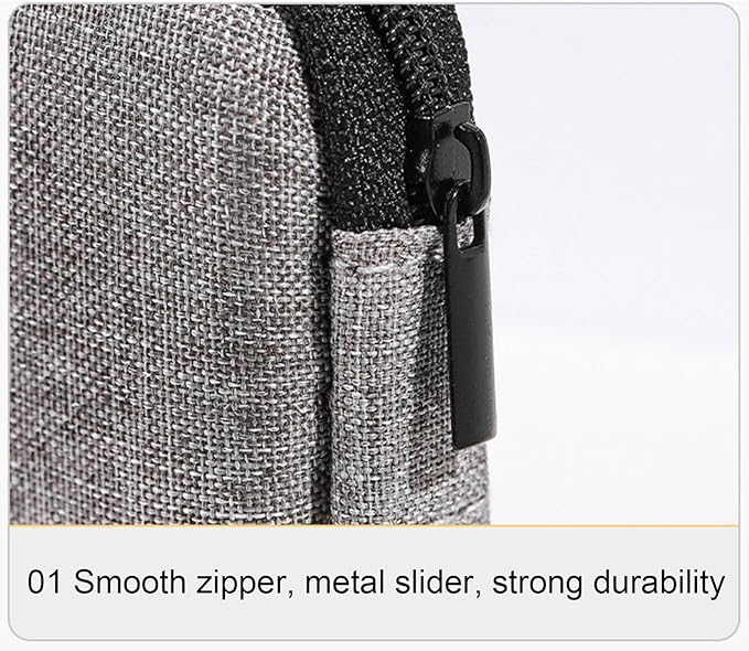 Portable Cable Organizer - Cable Organizer Pouch Electronic Accessories Carry Case,Waterproof Electronic Travel Packing Travel Digital Accessories Storage Bag for Cords