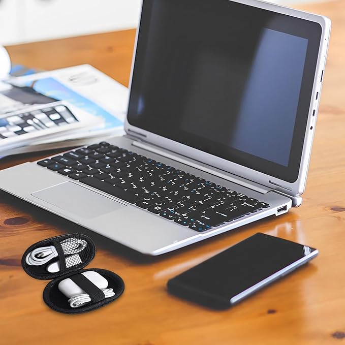 Small Electronic Organizer, Cable Organizer Pouch Electronic Accessories Carry Case, Waterproof Travel Packing Travel Digital Accessories Storage Bag for Cords