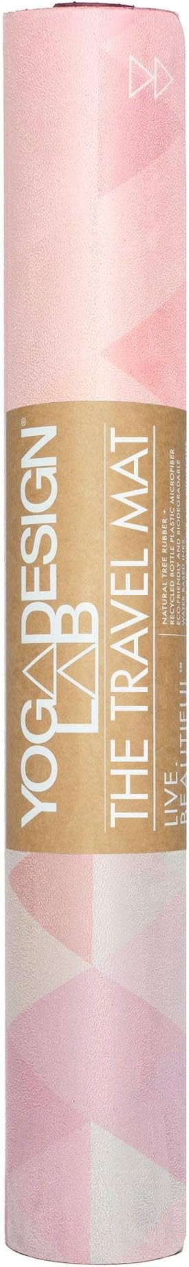 YOGA DESIGN LAB | The Combo Yoga Mat | Eco Luxury | Ideal for Hot Yoga, Power, Bikram, Ashtanga, Sweat | Studio Quality | Includes Carrying Strap!