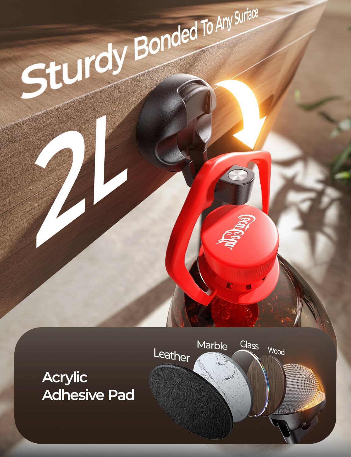 8-Pack Magnetic Cable Clips [1S Snap-On] Cord Holder, LISEN Office Desk Organizers and Accessories with 4 Extra Strong Adhesive Pads, Wire Organizer for Nightstand, Home, Wall, Car, Desktop