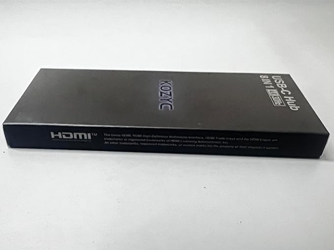 USB C Docking Station Dual Monitor, 8-in-1 USBC Hub with 2 HDMI Ports, USB-C 3.0, 2xUSB-A 3.0, SD/TF, 100W PD, Compatible with HP, Dell