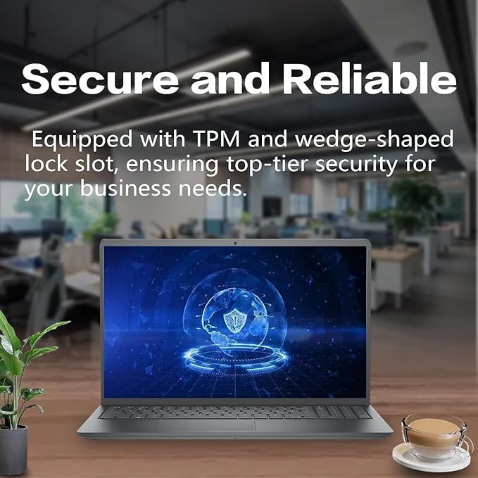 Dell Vostro Business Laptop -15.6" FHD - Intel Core i5-1235U - 16GB RAM - 2TB SSD - Wi-Fi 6 - Long Battery Life - Ethernet Port - SD Card Reader - Immersive Narrow-Bezel Display - Windows 11 Pro