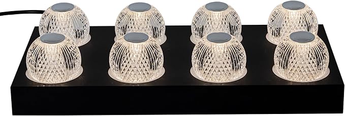 Marni 8-Unit Black Charging Station | SKU K-3219-CGR-8-BK