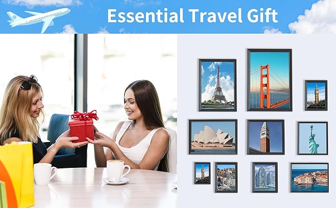 Adaptador de viaje internacional convertidor de voltaje escalones hacia abajo 220V a 110V para teléfonos celulares, portátiles y rizadores, Estados Unidos a Reino Unido, Europa, Australia y más de 200