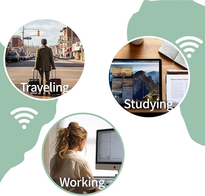 Data SIM Card for Europe Travel 30 Days 2GB Daily for Unlocked Phones,Easy Activation 4/5G High-Speed Communication, Coverage of All European Countries