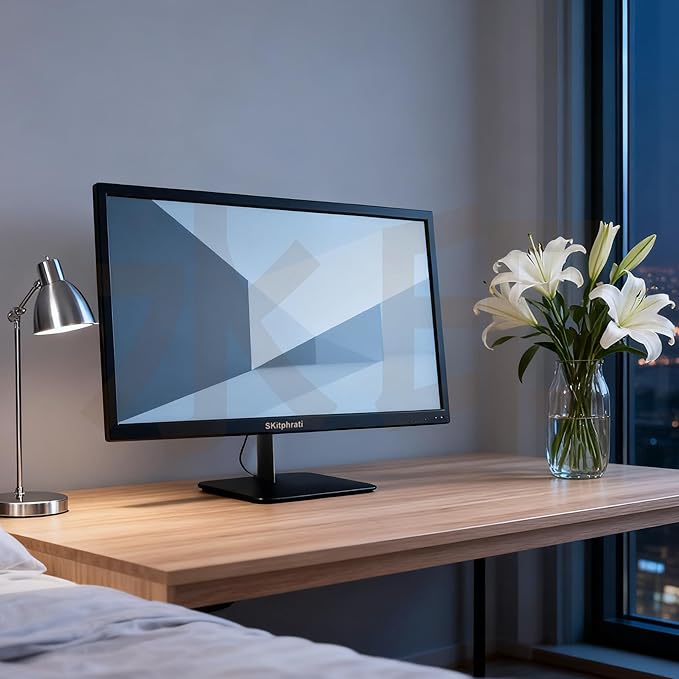 21.5 Inch Touchscreen Monitor FHD 1920x1080p IPS Screen, VESA Support, 10-Points Computer Touch Screen PC Display with Type-B HDMI VGA Port, 75Hz Desktop Touch Display, Black