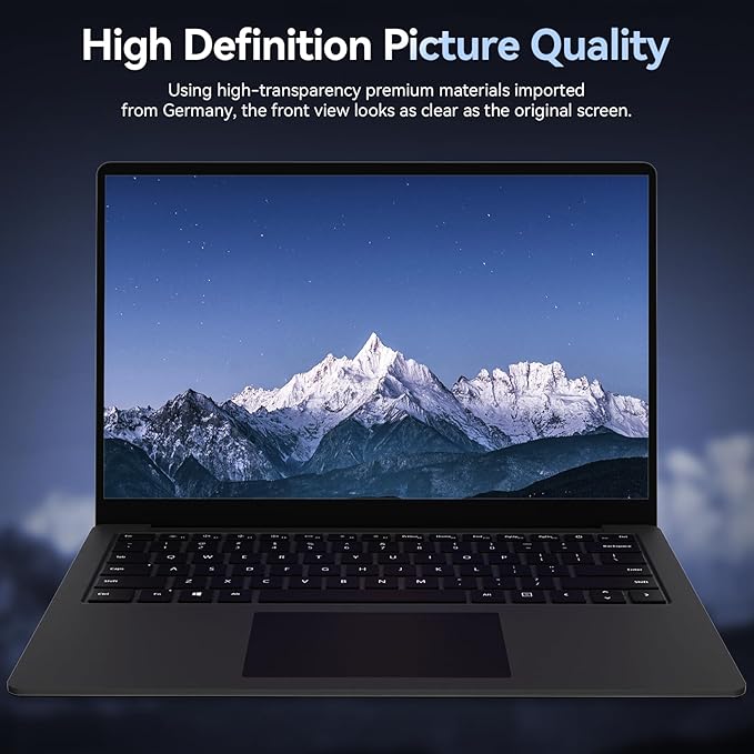 Laptop Privacy Screen 14 Inch Compatible With Lenovo Hp Dell Acer Asus Thinkpad Envy Xps, 16:9 Aspect Removable Anti Glare Blue Light Filter Protector, 14inch Computer Monitor Privacy Shield