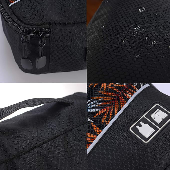 Packing Cubes Luggage Bags Organizer Durable Travel Accessories With Clothing Label