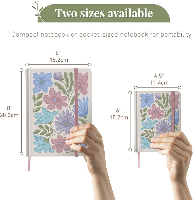 Rileys & Co. Password Book with Alphabetical Tabs, Password Keeper, Password Books for Seniors, Password Notebook for Internet Login, Website, Username (6 x 5 Inches, Cream - Floral)